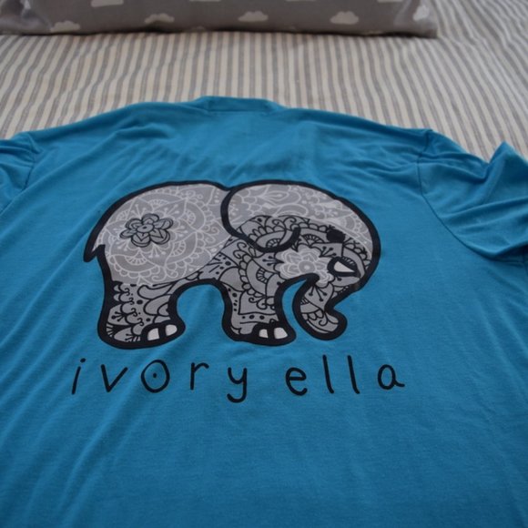 3 for 30 ~ Ivory Ella Blye T Shirt M - Picture 4 of 5